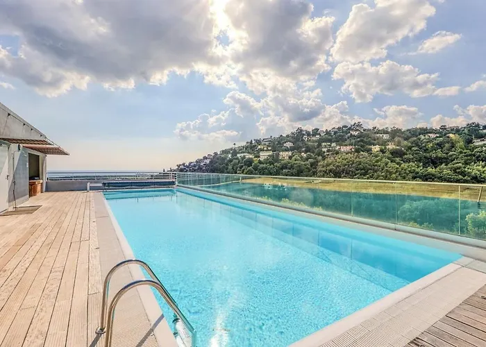 Panorama Unique Standing Cannes A Portee & Piscine Chauffee Διαμέρισμα *