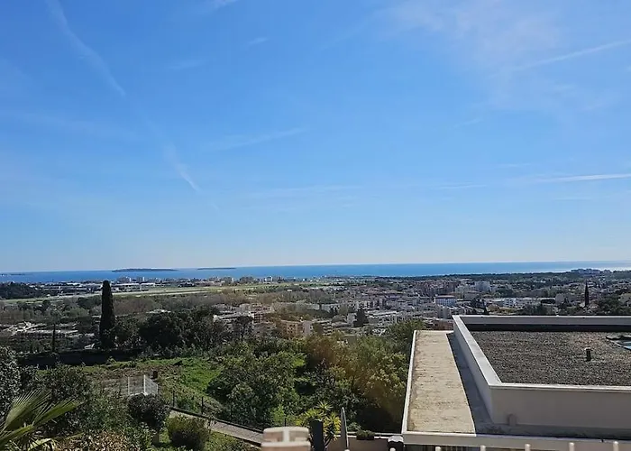 Panorama Unique Standing Cannes A Portee & Piscine Chauffee Mandelieu